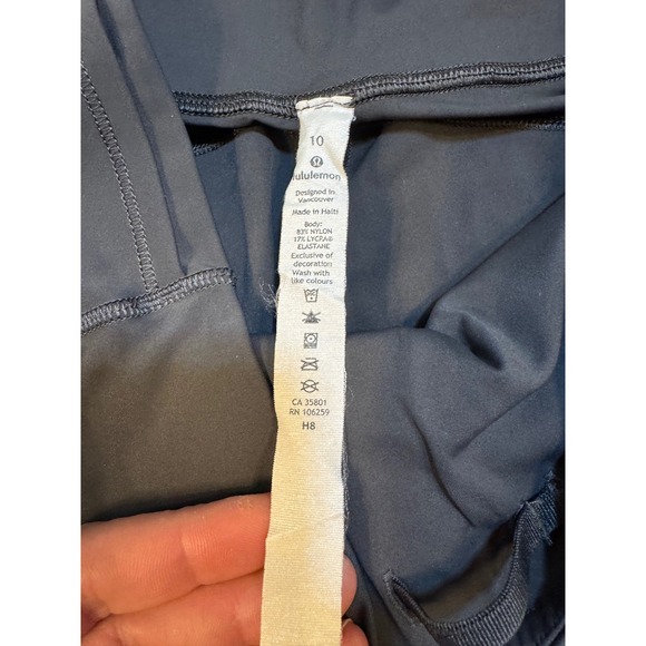 Lululemon Leggings‎ Bundle – Size 10 (Black + Purple Speckle) - Picture 5 of 10